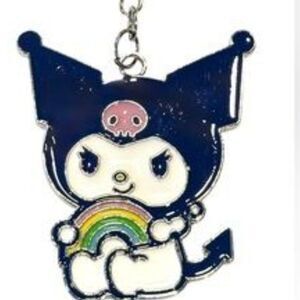 Hello Kitty & Friends Kuromi Rainbow Keychain